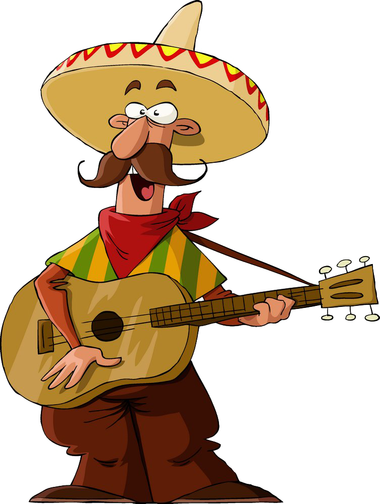 Singer clipart cowboy. Mexican cuisine mexicans character