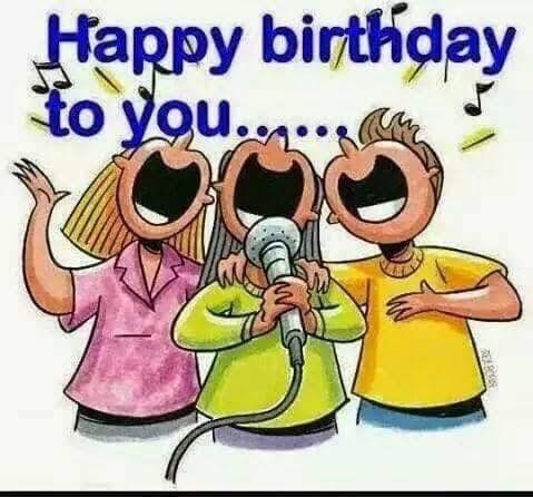 singer clipart happy birthday