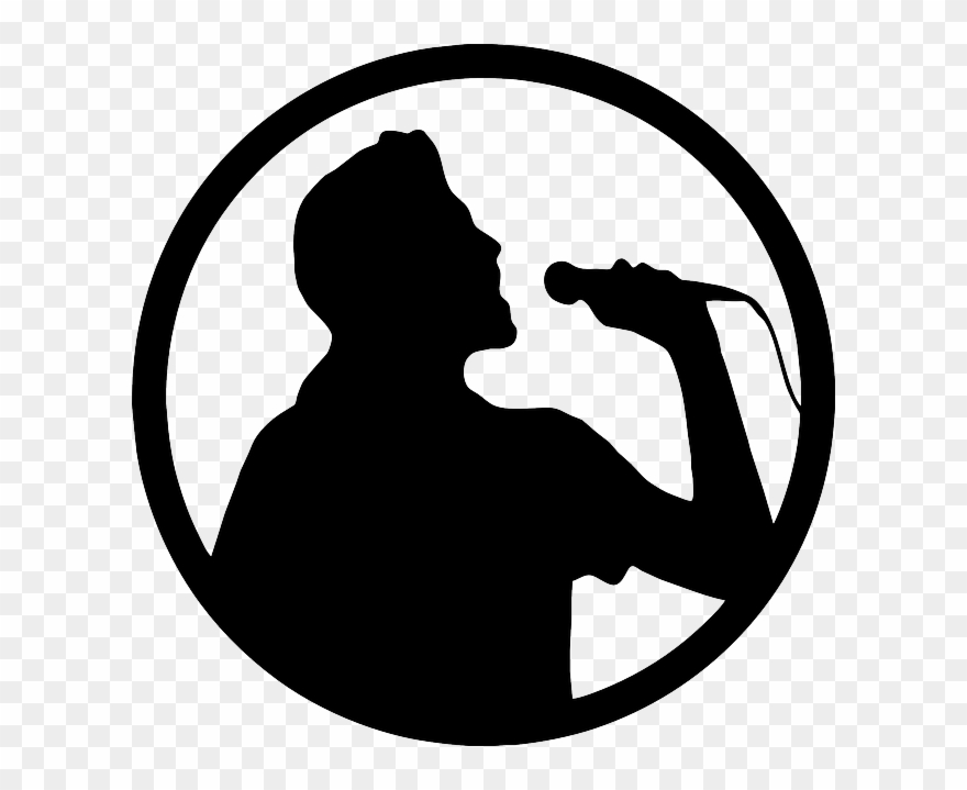 singer clipart logo