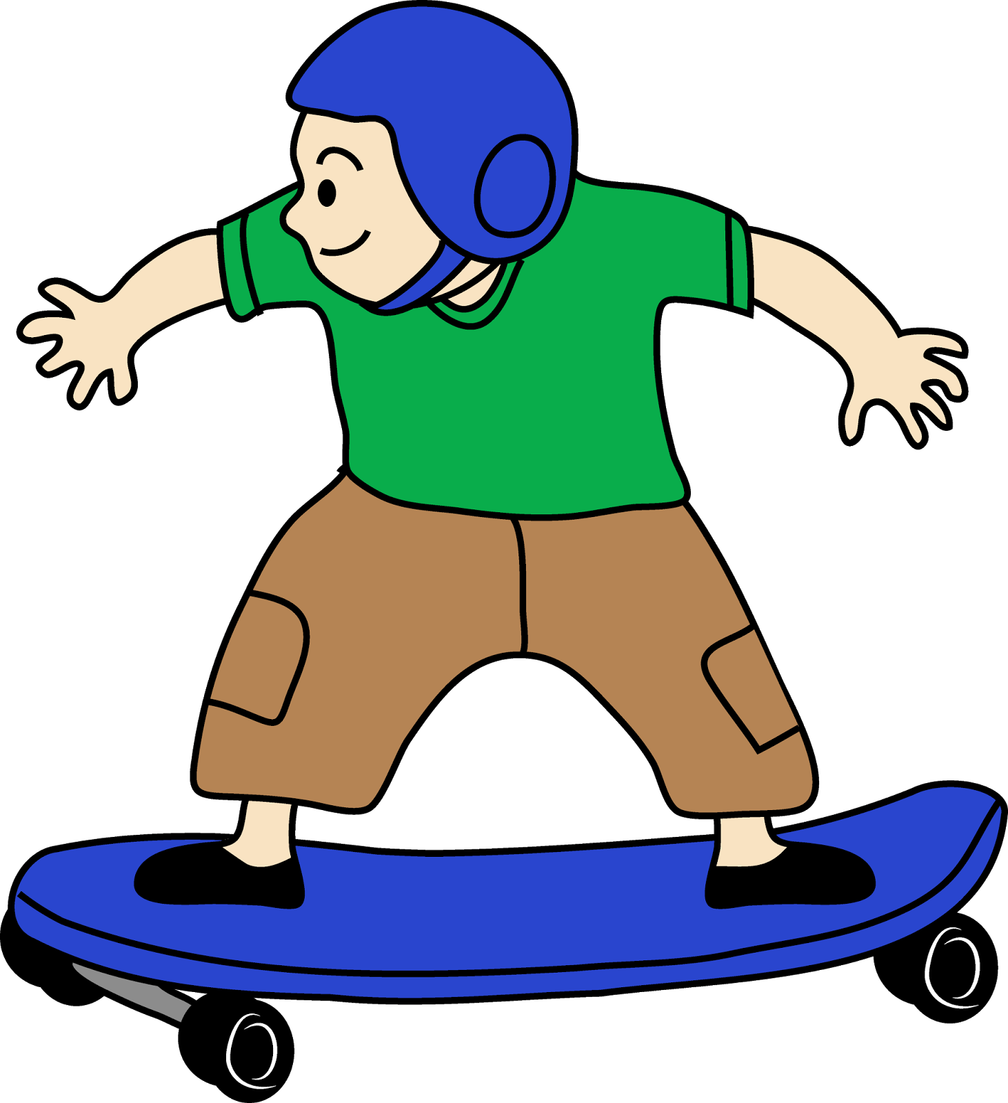 skate clipart animated