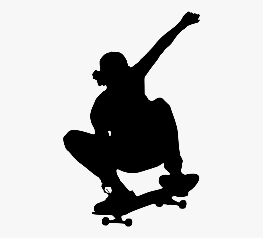 skate clipart cool person