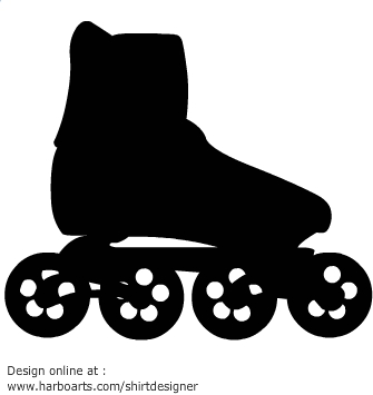 skate clipart graphic