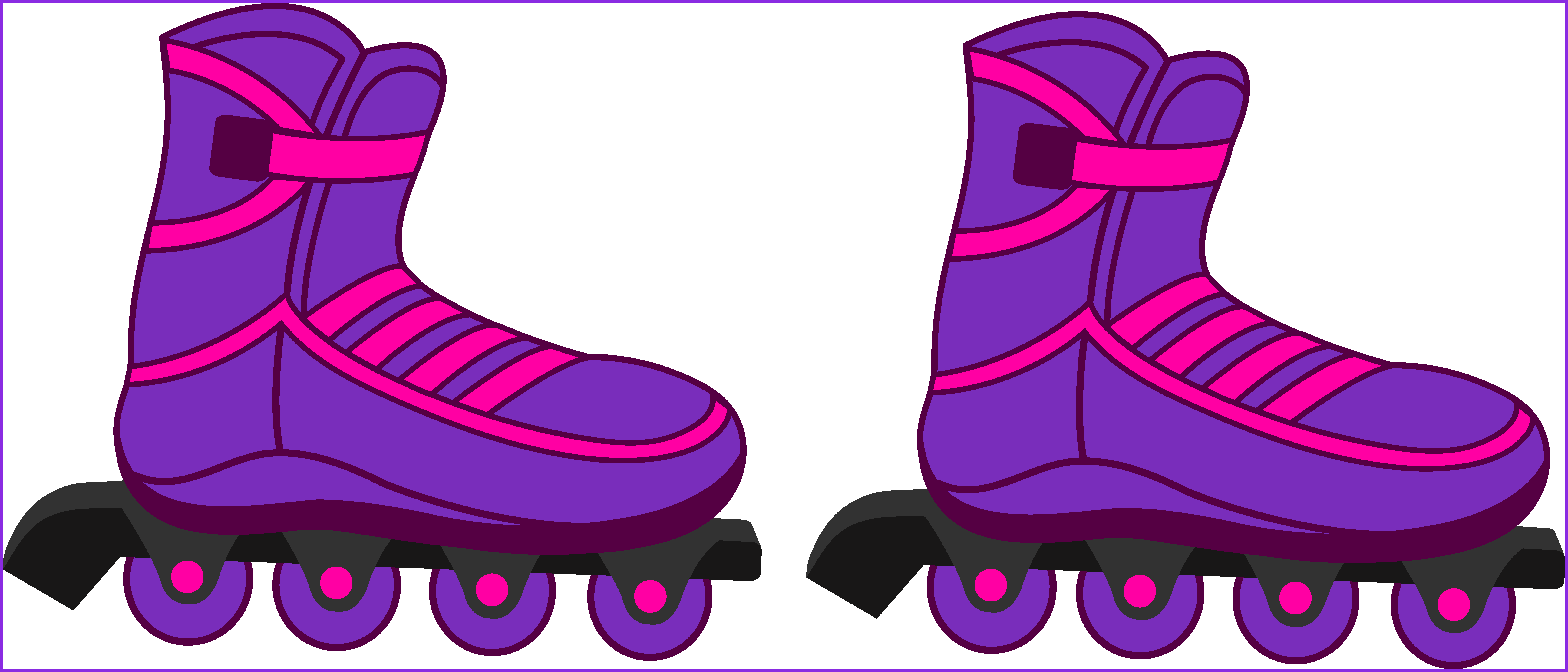 skate clipart printable