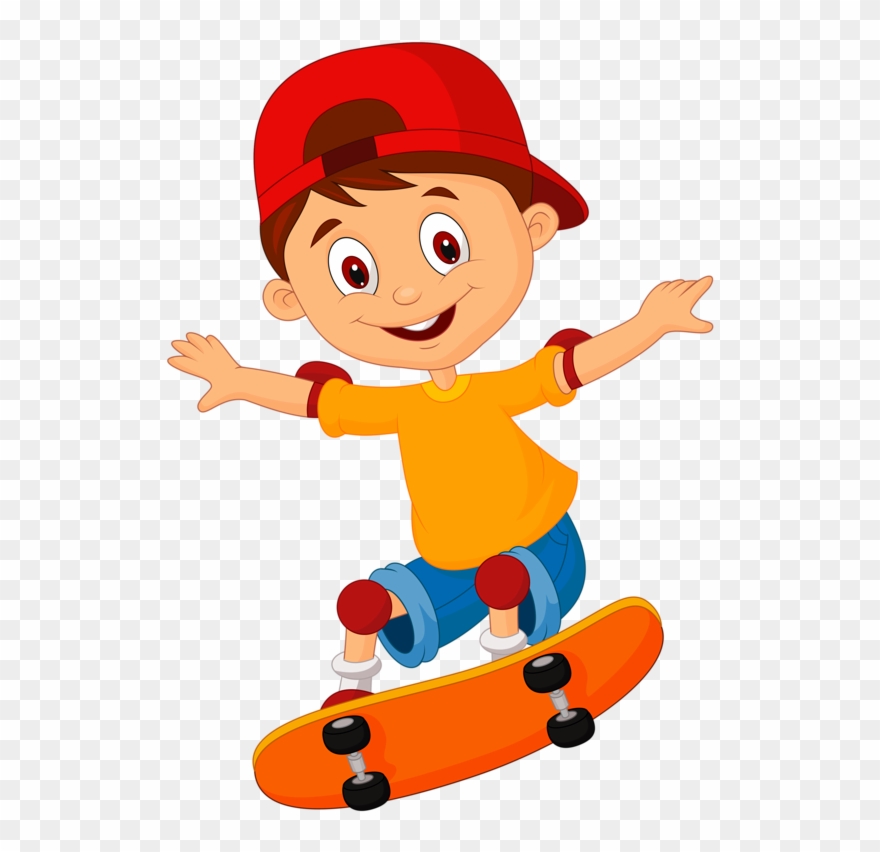 skate clipart skateboard guy