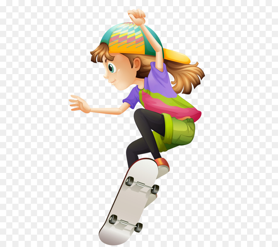skate clipart skateboard kid