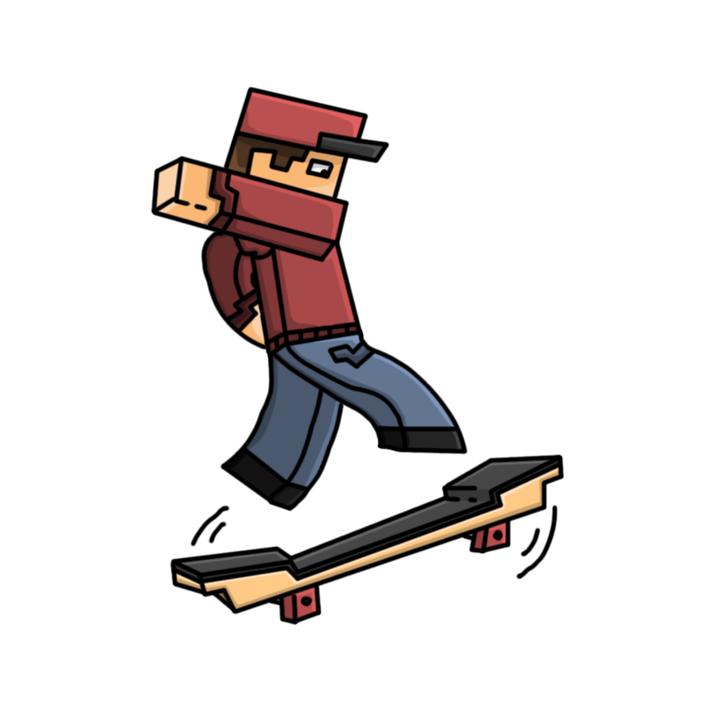Skate skateboard trick