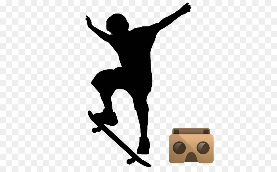 skate clipart skateboarder silhouette