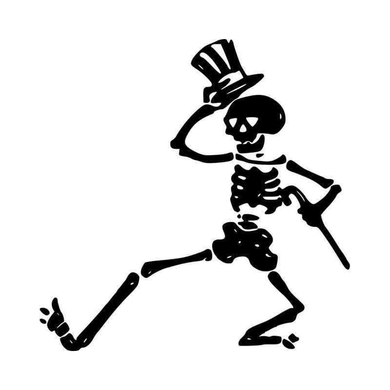 skeleton clipart grateful