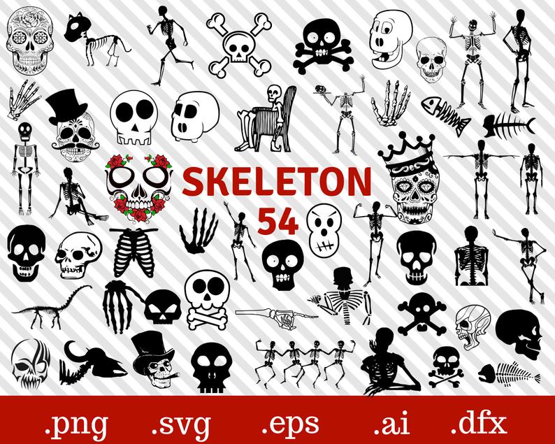 Skeleton clipart love. Svg halloween cricut silhouette