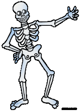 skeleton clipart office