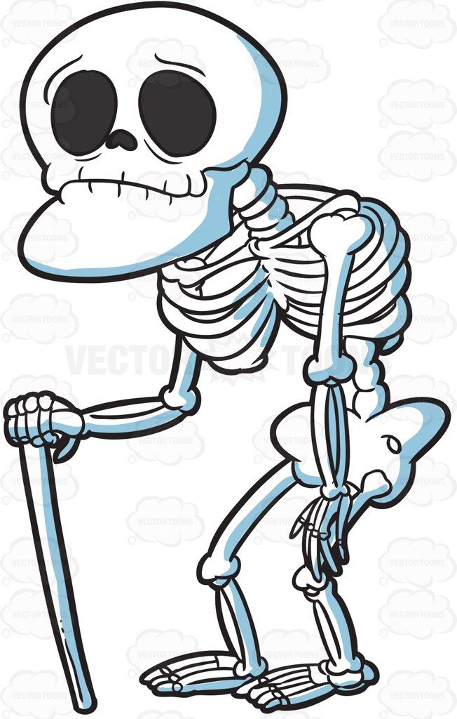 skeleton clipart preschool