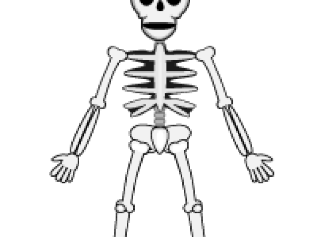 skeleton clipart stickman