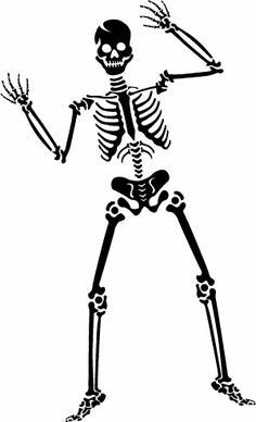 Skeleton clipart strong. Happy free download best