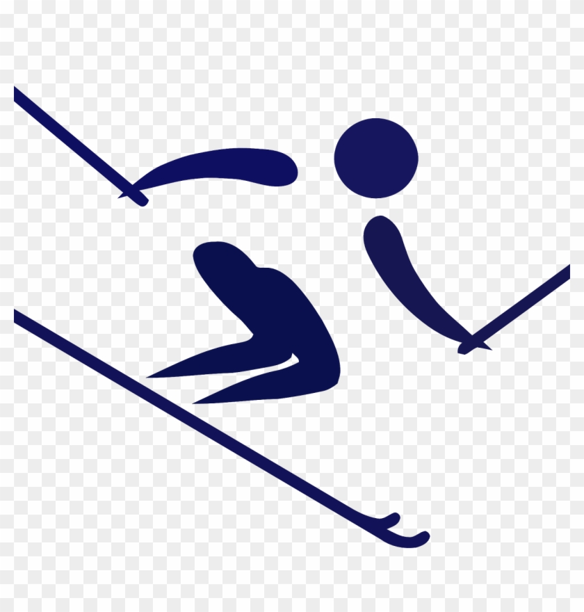 skiing clipart alpine skiing