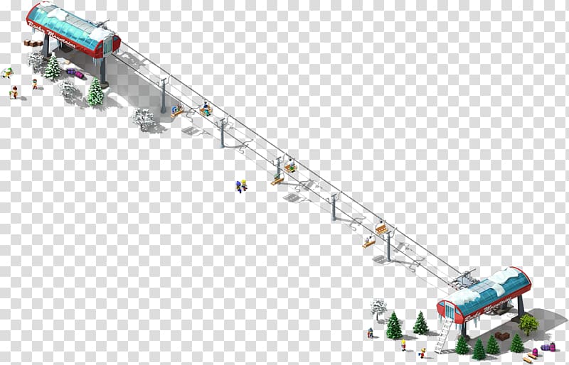 Ski lift transparent background. Skiing clipart chairlift