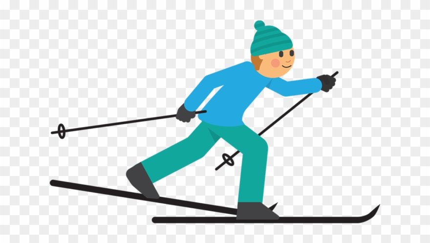 skis clipart cross country skis