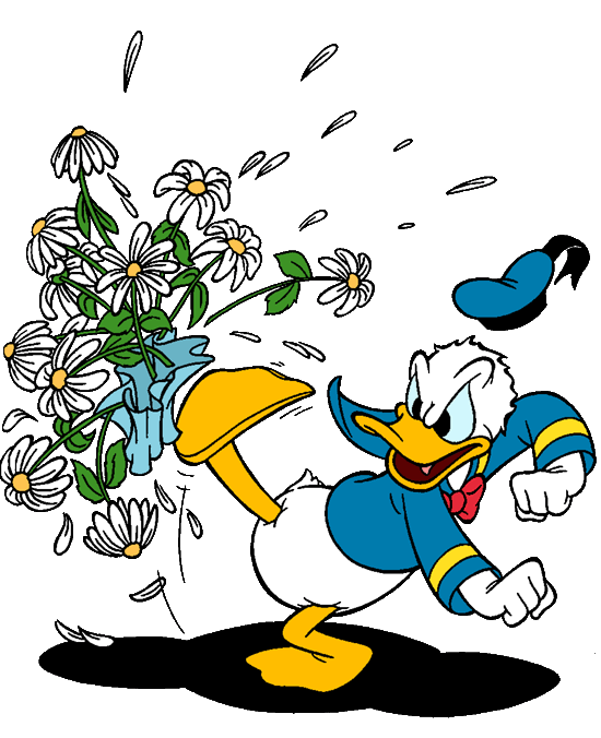 Donald clip art disney. Skiing clipart daffy duck