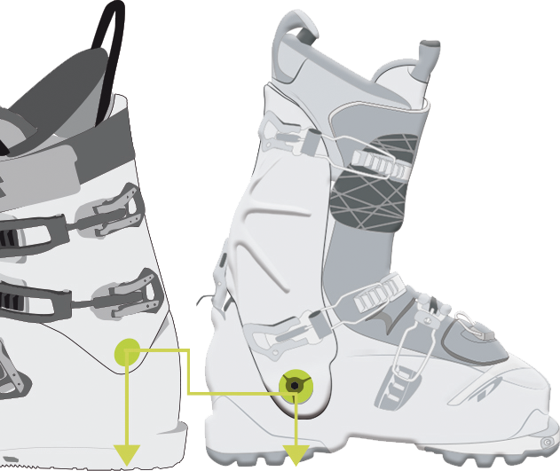 Skiing clipart ski boot. Dalbello lupo ti id