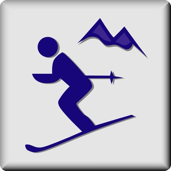 skiing clipart ski resort opens