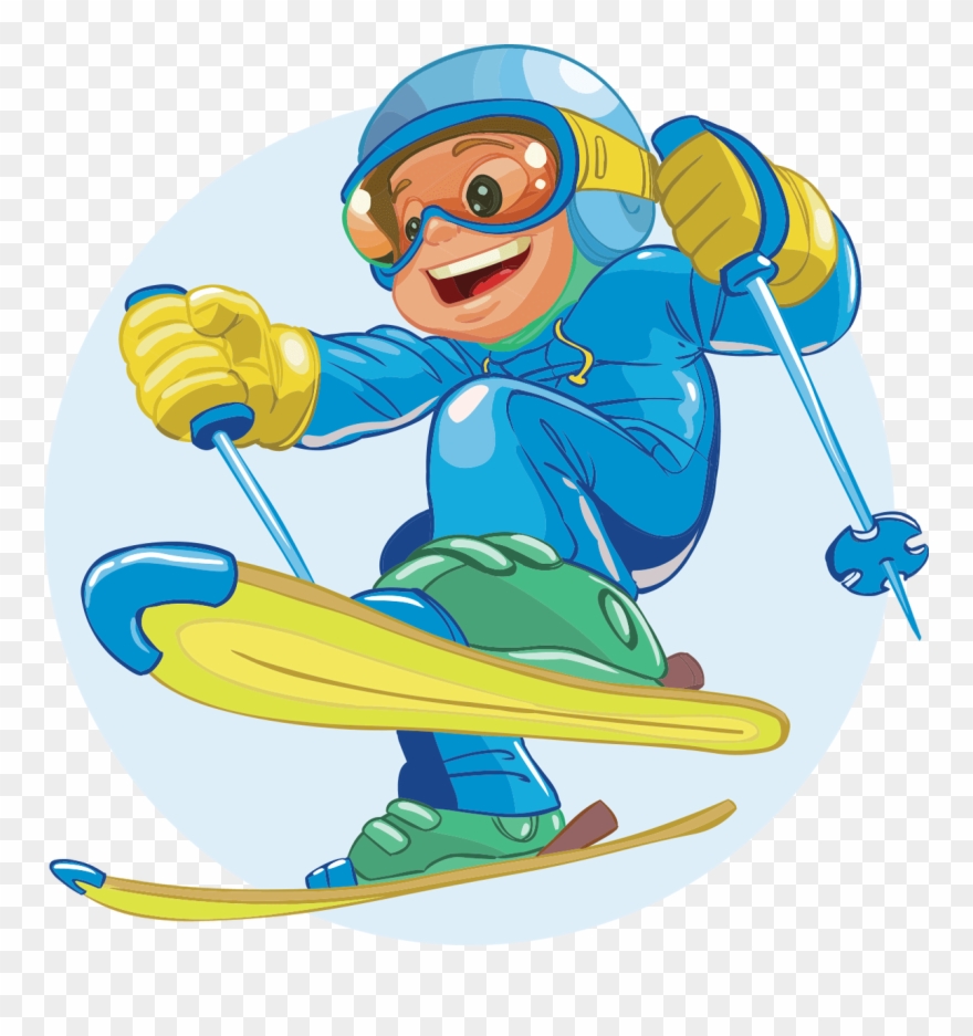 skiing clipart ski trip