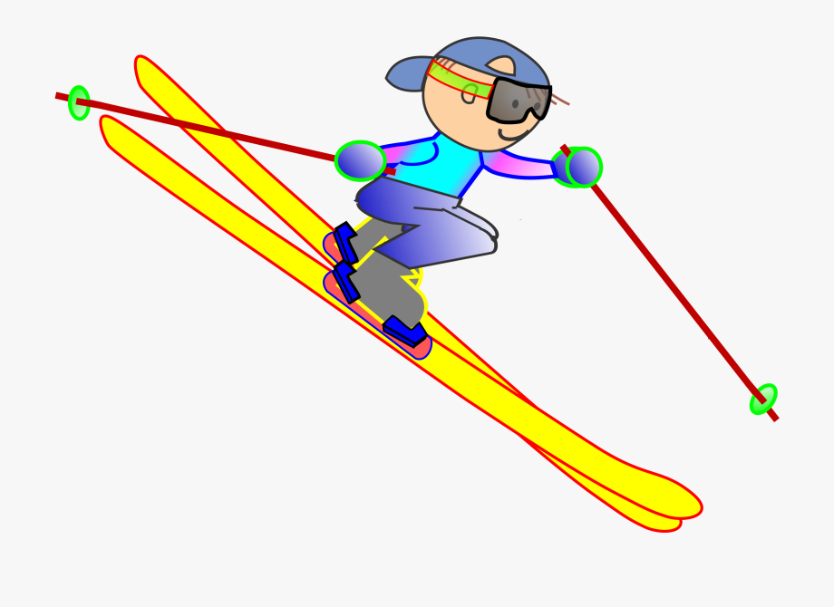 Skier clip art free. Skis clipart ski hill