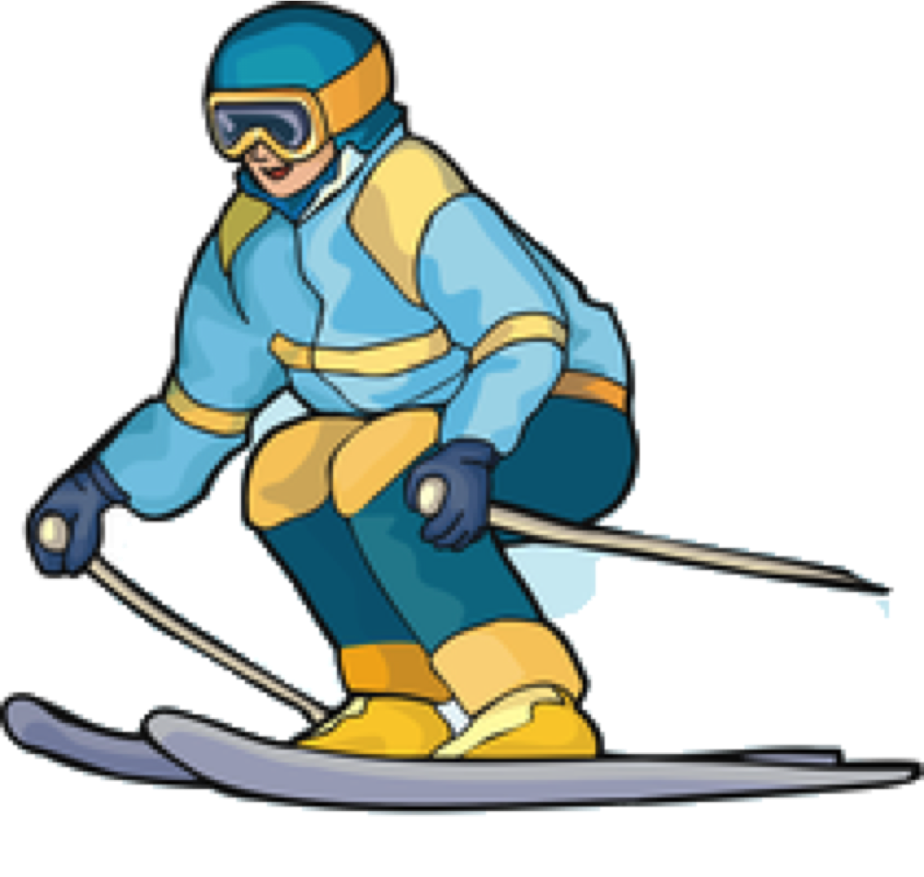 skiing clipart skiing holiday