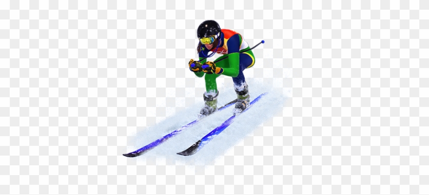 skiing clipart winter olympic sports