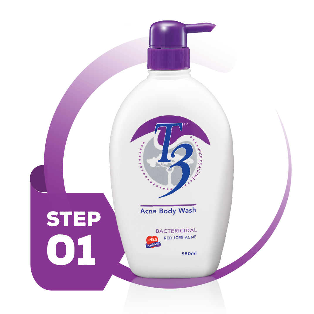 T acne wash malaysia. Skin clipart clean body