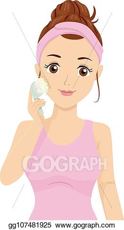 skin clipart face care