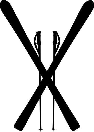 skis clipart