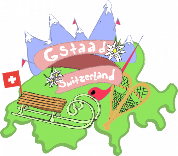 Skis clipart child. Lhd gstaad switzerland guide