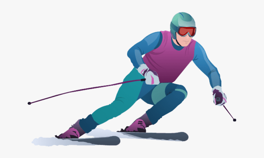 skis clipart downhill ski