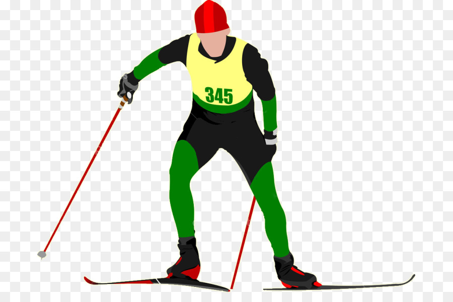 skis clipart nordic combined