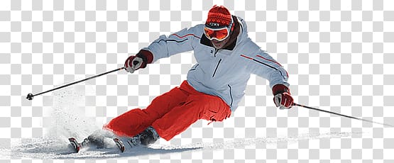 skis clipart red