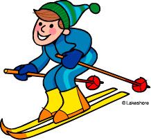 skis clipart ski board