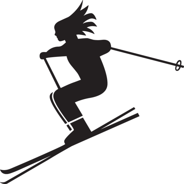 skis clipart vector