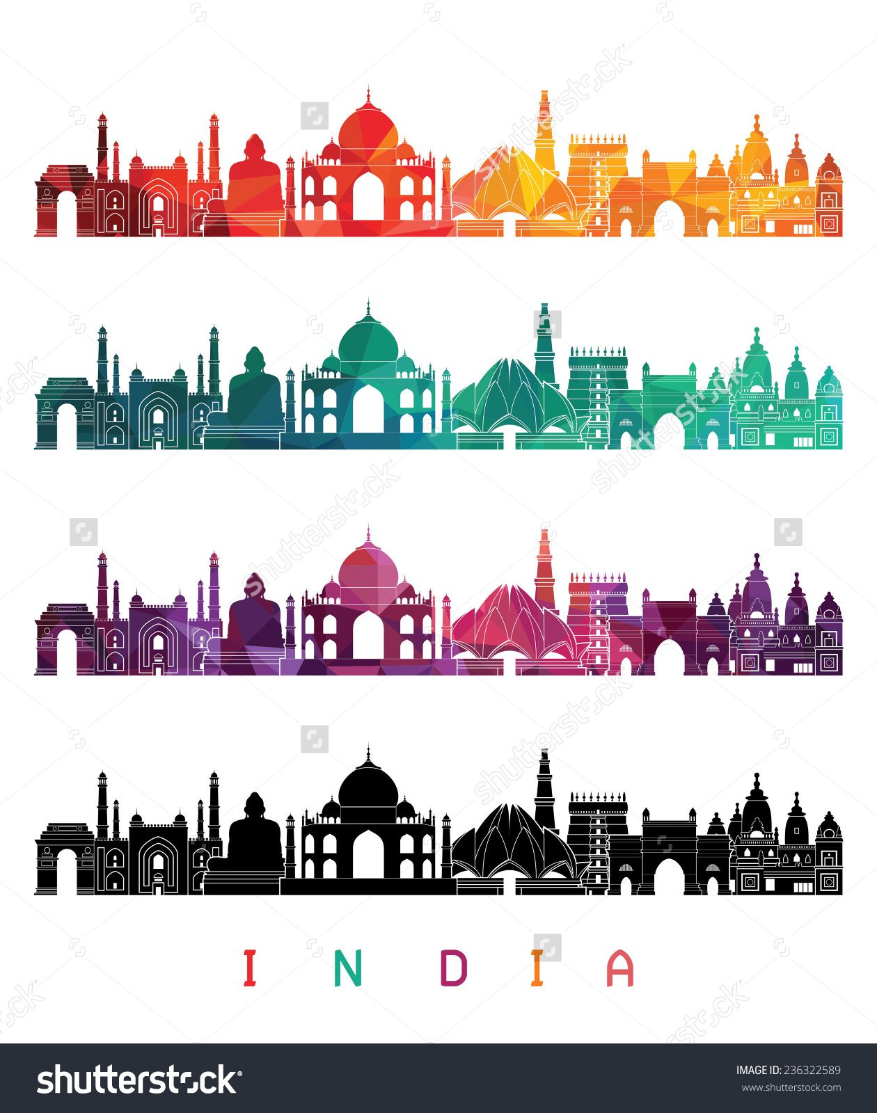 skyline clipart city india