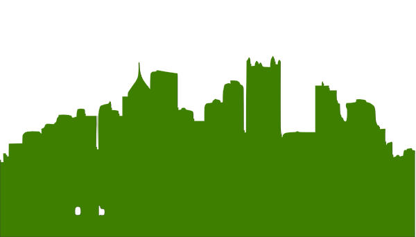 skyline clipart green