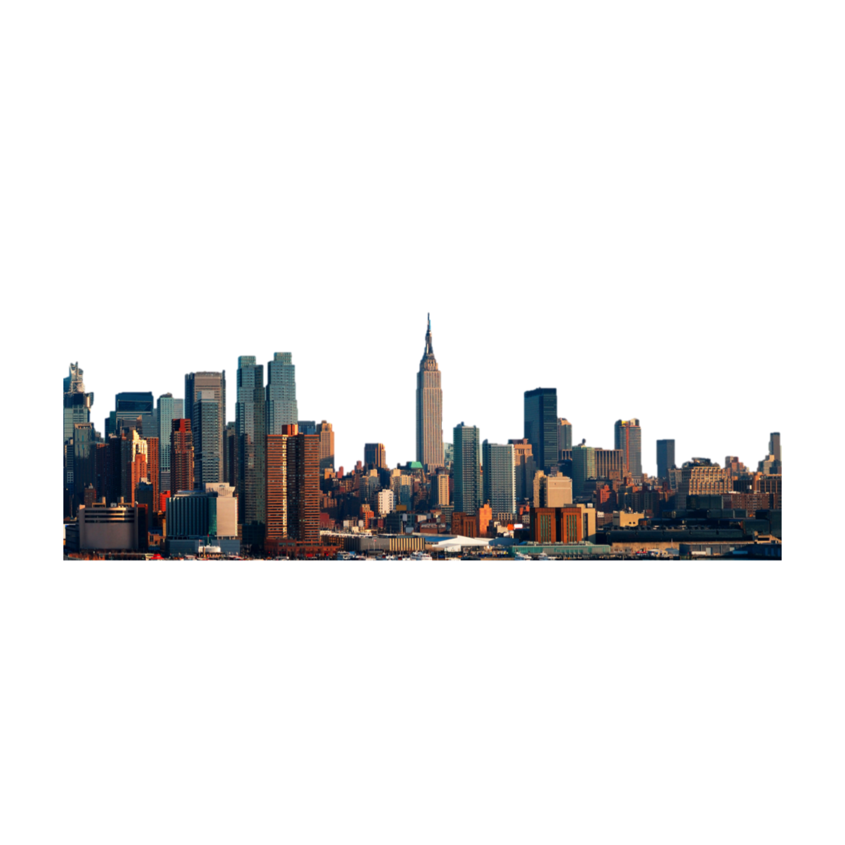 Skyline clipart picsart. City cityscape skyscrapers natnat