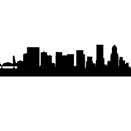 skyline clipart portland oregon