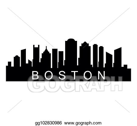 skyline clipart skyline boston