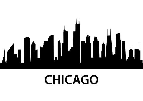 skyline clipart skyline chicago