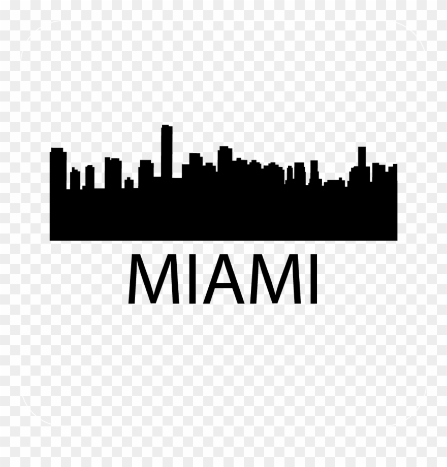 skyline clipart skyline miami