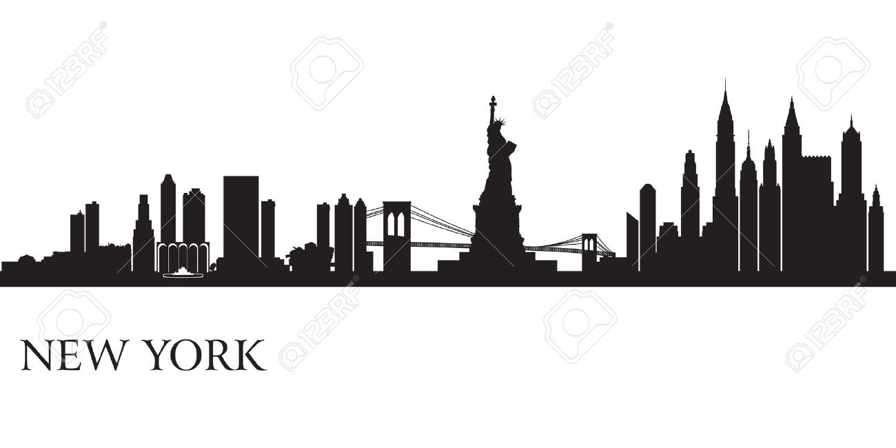 skyline clipart skyline nyc