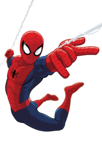 skyline clipart spiderman