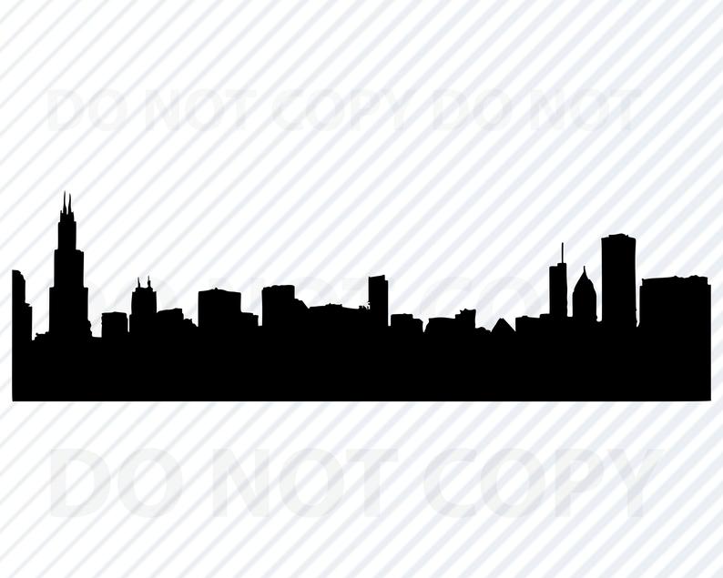 skyline clipart vector city