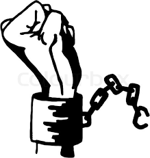 slavery clipart black and white