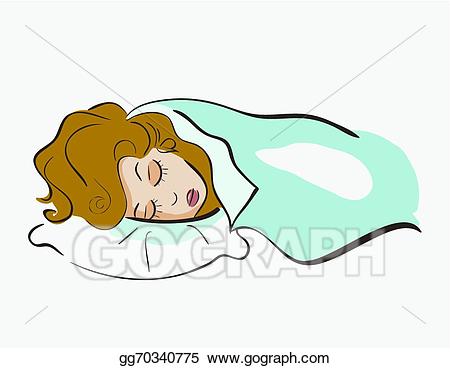 sleeping clipart cartoon