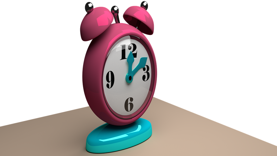 sleeping clipart clock