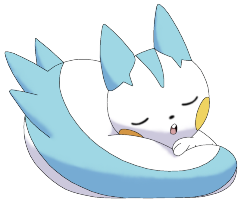 sleeping clipart kawaii